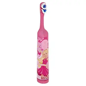 Colgate Kid's Battery Operated Barbie Toothbrush