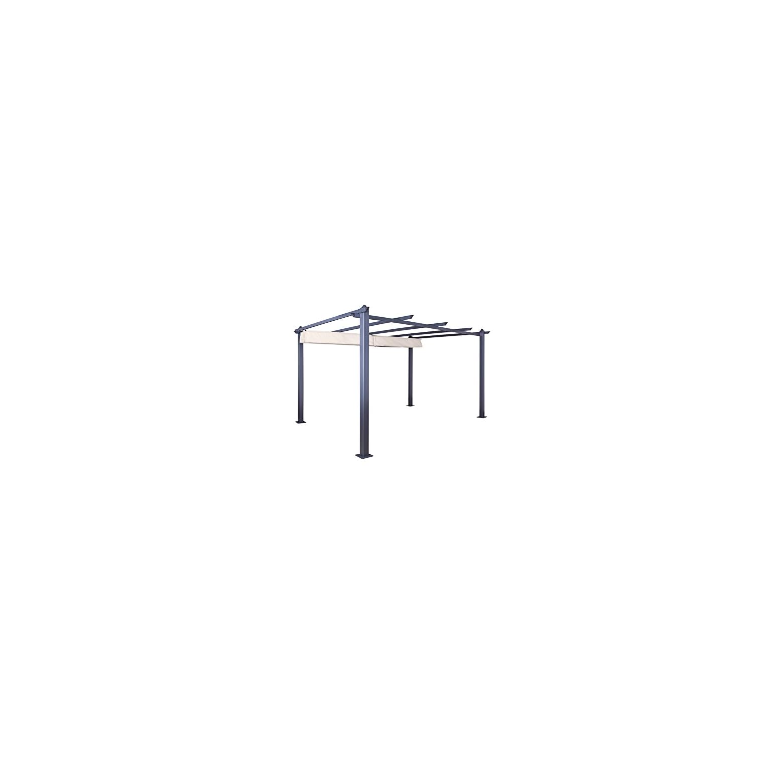 Jet-line Pavillon Pergola Überdachung 'Luxor 4 x 3 m Sonnenschutz