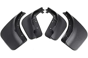 ENFILY 4Pcs Car Mud Flaps Mudguards, for Volkswagen VW Touareg Mk2 2011 2012 2013 2014 2015 2016 2017 Front Rear Splash Panel Guards Protective Fender, Auto Styling Accessories