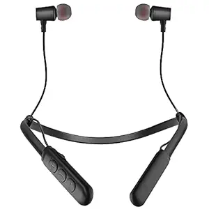 GoSale Wireless Bluetooth Headphones Earphones for Vivo S1, Vivo V5, Vivo V9 Pro, Vivo Y12, Vivo Y91i, Vivo Y83, Vivo S1, Vivo V7, Vivo V5s, Vivo Y53, Vivo Y71, Vivo Y21 Earphone Bluetooth Wireless Neckband Flexible In-Ear Headphones Headset With Mic, Extra Deep Bass Hands-Free Call/Music, Sports Earbuds, Sweatproof (B3, Multi)