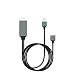 Produktbild HDTV Kabel, SUNSEATON Handy zu HDMI Kabel, Kompatibel mit iPhone/iPad/Android Telefon, Leichtes HD Kabel für TV, PC und Projektor(Schwarz)