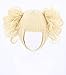 Produktbild Topcosplay Unisex Cosplay Perücke, Anime Perücke kurz mit Perücke-Kappe, Hochwertige Braun Perücken für Halloween, Kostüm Party, Karneval, Fasching (Blond)