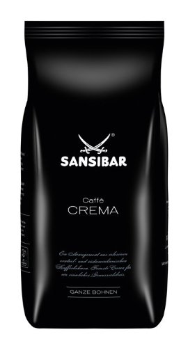 Sansibar Caffè Crema ganze Bohnen, 1kg, 1er Pack (1 x 1 kg)