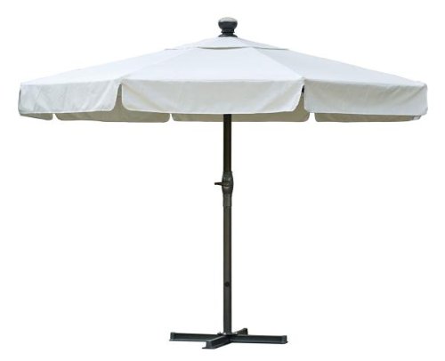 Preisvergleich Produktbild Belardo Sonnenschirm Solar Ø 350 cm, natur