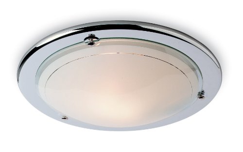 Preisvergleich Produktbild Firstlight Deckenleuchte Chrom 1 x E27 100 W