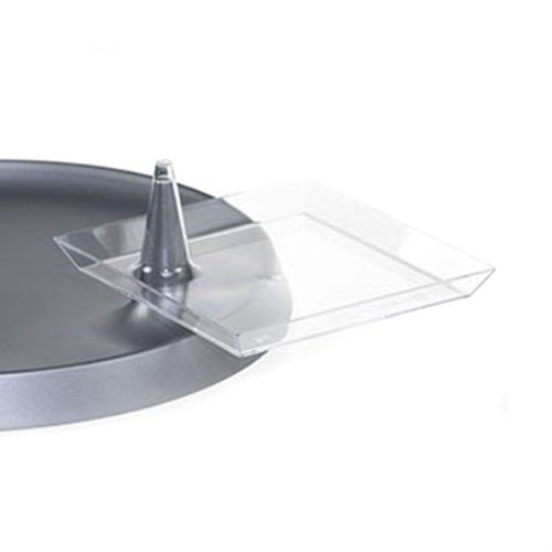 Price comparison product image Lux Starck Crystal Saucer - Pack of 10