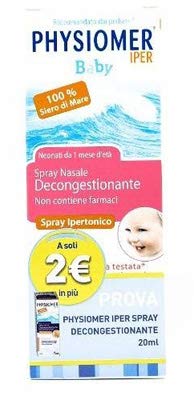Perrigo Italia Physiomer Baby Spray Iper Promo 2017