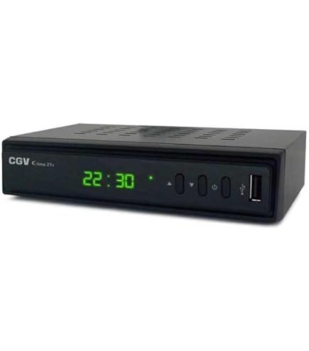 Adaptateur TNT HD CGV Etimo - Récepteur Numérique Terrestre Avec Lecteur USB Et Sortie HDMI