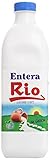 Leche entera de vaca Rio Leche UHT Entera - Paquete de 6 x 1500 ml - Total: 9000 ml