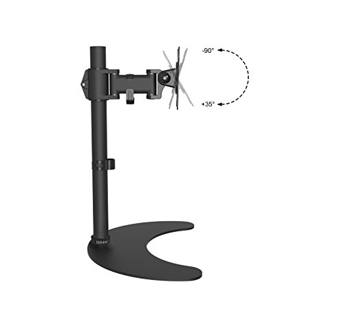 Duronic DM25D1 Monitor-Standfuß für einen LCD /LED Computer Bildschirm / Fernsehgerät mit Neig, Schwenk und Rotierfunktion - 7