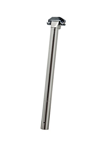Büchel Sattelstütze Alu, 25,4x350mm, Patent, nicht gefedert, silber, SP-242, 95242