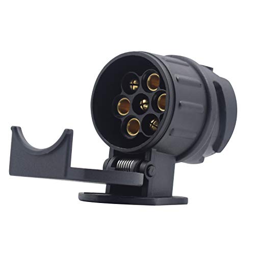 Magnetpro Adaptateur électrique étanche de prise de remorque de caravane 13 vers 7 broches
