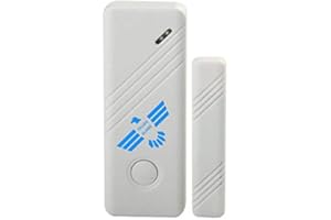 ITALIAN ALARM - solo per Centrale Antifurto FUTURA sensore Antifurto Magnetico Wireless Senza Fili, Allarme Apertura Porte e Finestre VIDEOTUTORIAL installazione, assistenza ITALIA