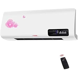 SPTO Chauffe-Montage Mural | Ménage Mobile Petit Climatiseur Chaud Et Froid À Double Usage Chauffage Électrique | Chauffe-Eau Imperméable | Ventilateur De Climatisation D'Économie D'Énergie