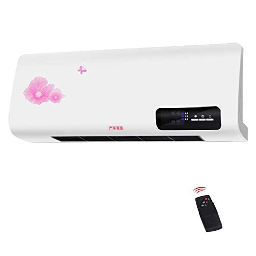 SPTO Chauffe-Montage Mural | Ménage Mobile Petit Climatiseur Chaud Et Froid À Double Usage Chauffage Électrique | Chauffe-Eau Imperméable | Ventilateur De Climatisation D'Économie D'Énergie