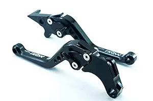 Zenlo Honda CBR 250R ABS Short Adjustable Brake Clutch Levers (Black)