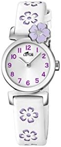 Girls Analogue Classic Quartz Watch with Leather Strap 18174/3