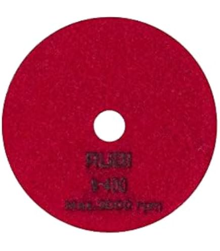 Disque Diamant Polissage/ponçage à Sec RUBI - Grain 100, Diamètre 100 Mm - Pour Granit, Marbre, Béton Mature