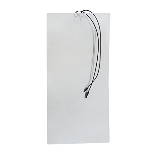 ECO-WORTHY 100w 12v Semi Flex Solarmodul – Monokristallin – 100 Watt Solarpanel Photovoltaik - 5
