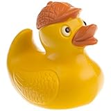 Patito con gorra de beisbol - Chocolate blanco