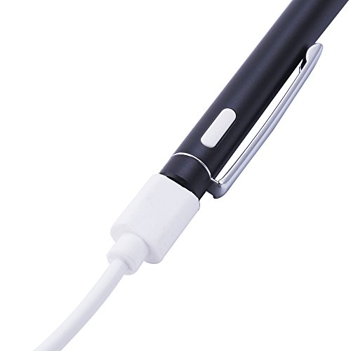 iProtect Stylus Pen Touch Screen Eingabestift USB für iPhone, iPad, Galaxy Tab und weitere Tablets in Schwarz - 3