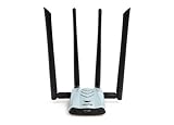 Gain: 4x External detachable dual-band 2.4GHz+5GHz 5dBi antenna