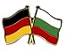 Produktbild Yantec Freundschaftspin Pin Deutschland Bulgarien