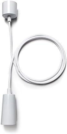 Plumen Drop Cap Pendant White-for Original 001 and 002 E27, Metal, 2m