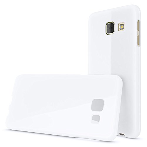 Samsung Galaxy A5 2016 HÃ¼lle HandyhÃ¼lle von NALIA, Ultra-Slim TPU Silikon Jelly Case, DÃ¼nne Gummi SchutzhÃ¼lle Skin, Etui Handy-Tasche Back-Cover Bumper fÃ¼r Samsung A5 2016 Smartphone - WeiÃŸ
