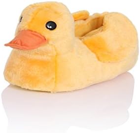 True Dreams Womens 3D Animal Slippers - Dora Duck - Large - UK 7-8
