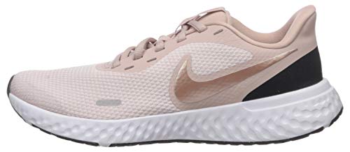 Nike REVOLUTION 5 GS Black / White - Free Delivery with Rubbersole.co.uk !  - Shoes Low top trainers Child £ 42.99
