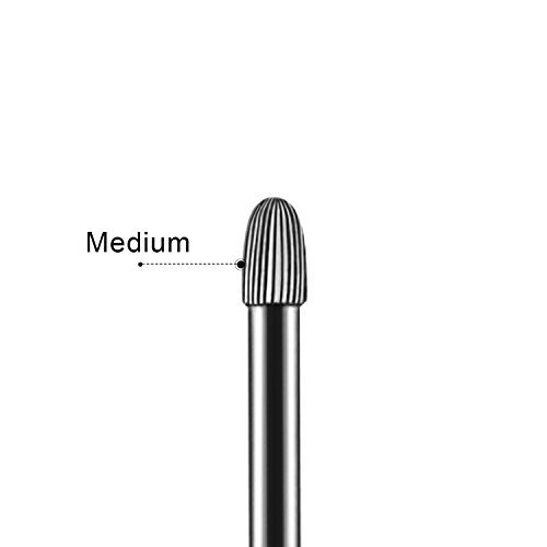 Premium Hartmetall Bit Nagelhaut kleine Birnenform Maniküre/Pediküre Professioneller Schleifkörper Für Nagelfräser - 4