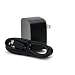 GadgetsAccessories - 1.6 Ampere Travel USB Wall Fast Turbo Charger Adapter (US Pin) with 1 Meter Micro USB Cable for iPhone, iPad, Motorola, HTC M9, Samsung, Other Smartphones, Power bank External Batteries and More (Black) RS.699.00