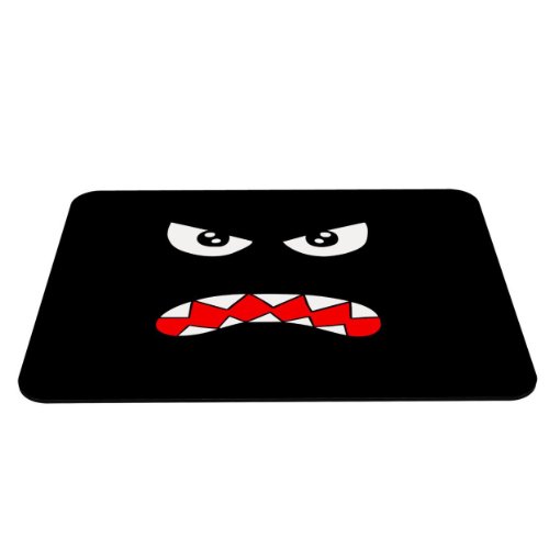 Preisvergleich Produktbild Stylotex Mauspad Angry Smiley - mit textiler Oberfläche