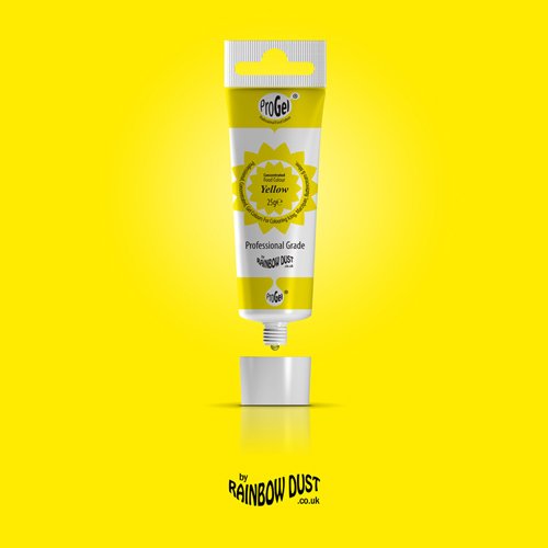 Preisvergleich Produktbild Lebensmittelfarbe Gel - Gelb