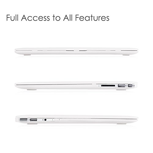 Fintie H  lle f  r MacBook Air 13 - Ultrad  nne Hochwertige Matt Gummierte Hartschale Tasche Schutzh  lle Snap Case f  r Apple MacBook Air 13 3 Zoll  