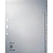 Produktbild 10 x Leitz Register A4 A-Z 100g/qm grau