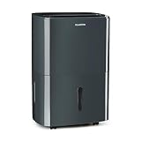 REGULACIÓN IDEAL: El camino más sencillo para una humedad del aire ideal. El deshumidificador DryFy 20 de Klarstein seca los ambientes húmedos después de construir, reformar, para reparar humedades o regular la humedad de cocina, baño o dormitorio.
