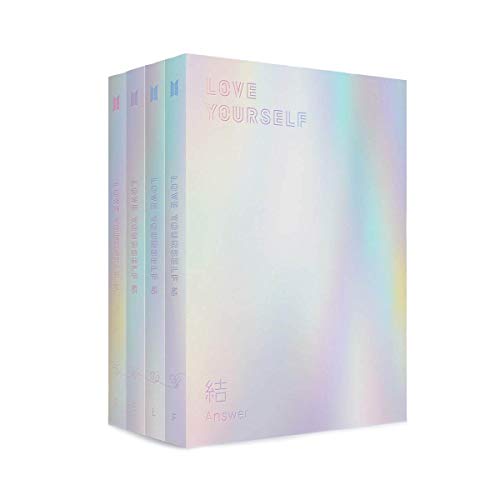 GENIE MUSIC BTS - LOVE YOURSELF ? Answer [S+E+L+F ver. SET] 4 Albums+Photobook+Mini Book+Photocard+Sticker Pack+4Folded Posters