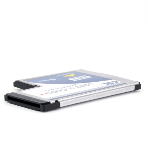 CSL     Tarjeta ExpressCard PCMCIA USB 3 0 Super Speed  54 mm   2 puertos   compatible con Windows 10  para ordenadores port  tiles   Distribuidor interno USB