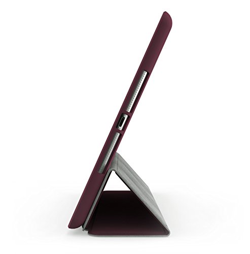 Case for iPad Air 2 – KHOMO – PURPLE – Lila Violett Gehäuse mit doppeltem Schutz, ultra dunn und super leicht. Smart Cover Hulle Schutzhulle fur das neue Apple iPad Air 2 - 4
