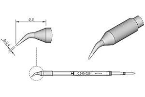 JBC C245029 końcówka lutownicza do T245, spiczasta