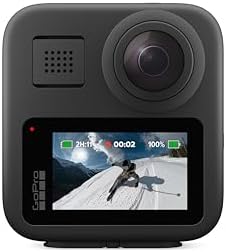 GoPro MAX - Action camera tradizionale impermeabile 360° con touch screen Video HD sferico 5.6K30 Foto 360° da 16.6MP Stabilizzazione streaming live 1080p, Nuovo