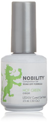 Nobility Lechat Nail Polish Green Hot