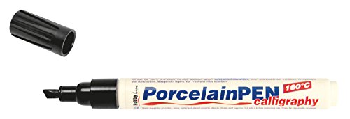 Kreul 16471 - Hobby Line Porcelain Kuli brillant calligraphy, 1 - 4 mm, schwarz