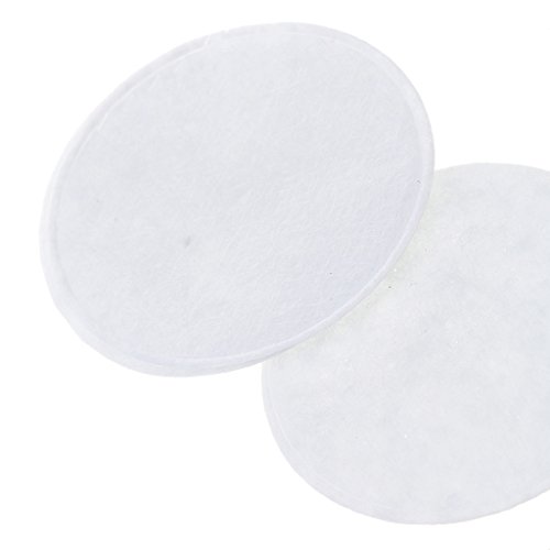 100x 40mm Gepolsterte Runde Form Handwerk Filz Stoff Polyester handmade Filzstoff Bastelfilz DIY Stoff Sewing – Weiß, Durchmesser 40mm - 7