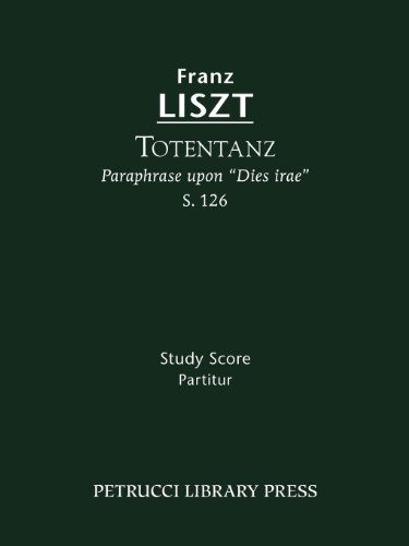 Totentanz, S. 126 - Study score