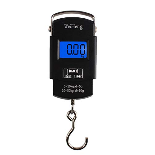 Preisvergleich Produktbild RRNGAO Digitale Gepäckwaage zum Aufhängen, 50 kg