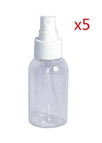 KingWinX 1.7 Ounce Fine Mist Spray Bottle, Pack of 5 pcs