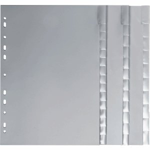 Preisvergleich Produktbild 5 Star 709966 Register Blanko, 10-teilig, A4, grau